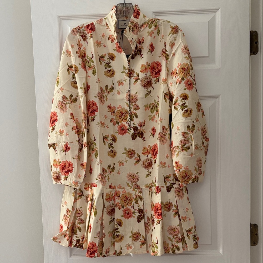 Tuckernuck Cream Floral Tate Dress